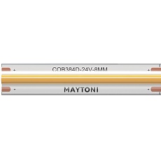 Светодиодная влагозащищенная лента Maytoni 12W/m 384LED/m COB теплый белый 5M 201078