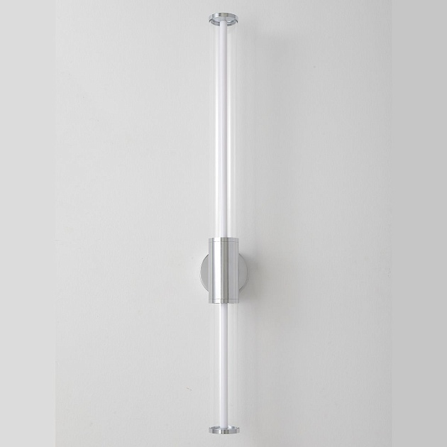 Настенный светодиодный светильник Crystal Lux Lineup AP18W Led Chrome Фото № 9