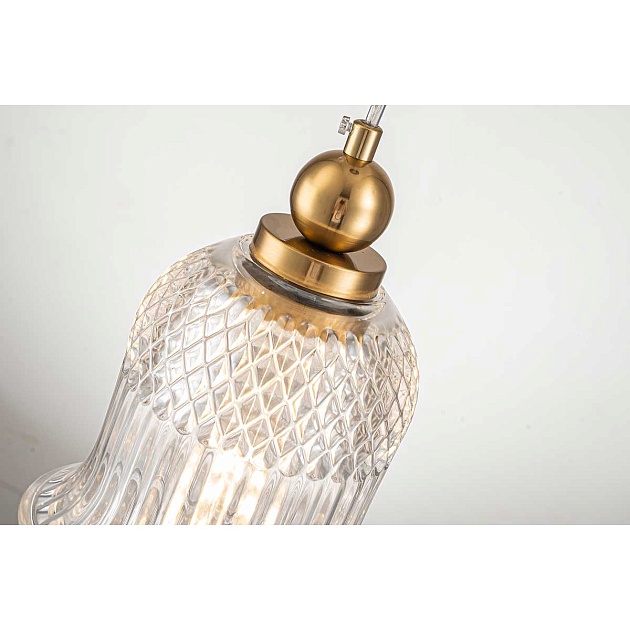 Подвесной светильник Belfast Herbison A1953-A CL GL изображение 4 Подвесной светильник Belfast Herbison A1953-A CL GL Фото № 4