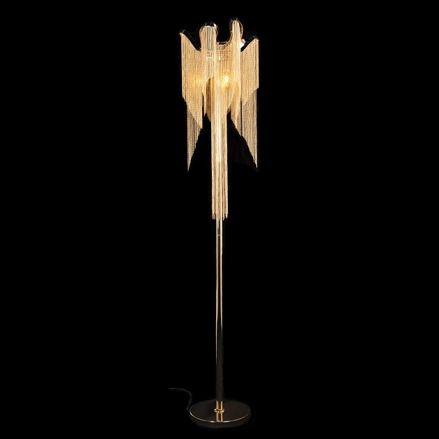 Торшер Loft IT Stream 10208F Gold Фото № 2