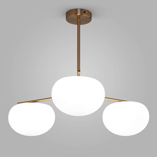 Подвесная люстра Eurosvet Like 30190/3 латунь изображение 4 Подвесная люстра Eurosvet Like 30190/3 латунь Фото № 4