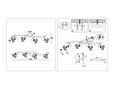 Настенно-потолочный спот Ambrella light TRADITIONAL TR8658 1