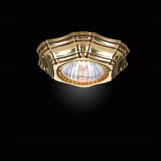 Встраиваемый светильник Reccagni Angelo Spot 1096 Oro фото 