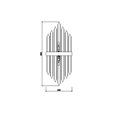 Бра Vele Luce Clarinetto VL3314W32 4