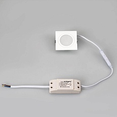 Мебельный светодиодный светильник Arlight LTM-S60x60WH-Frost 3W White 110deg 020763 1