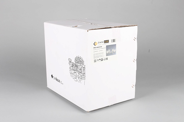 Подвесная люстра Omnilux Dronero OML-66503-08 изображение 7 Подвесная люстра Omnilux Dronero OML-66503-08 Фото № 7