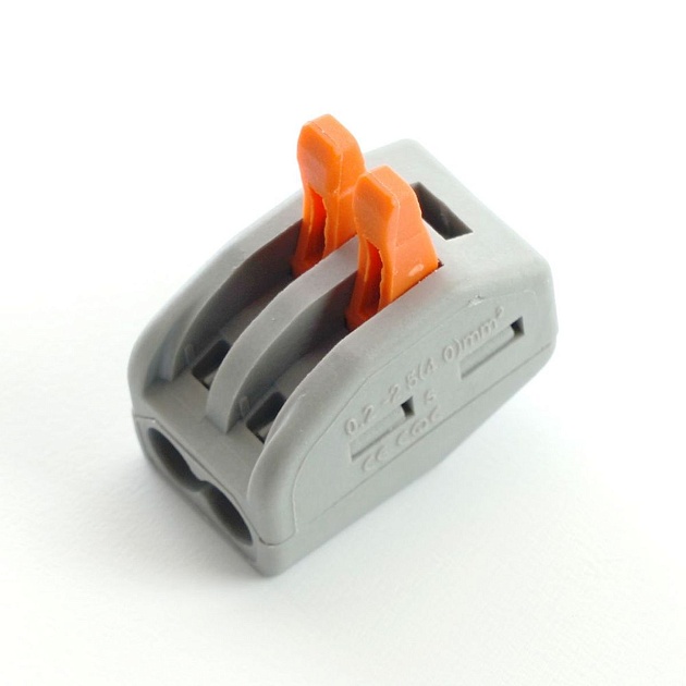 Клемма строительно-монтажная 2-проводная Stekker, LD222-412 32396 Фото № 5