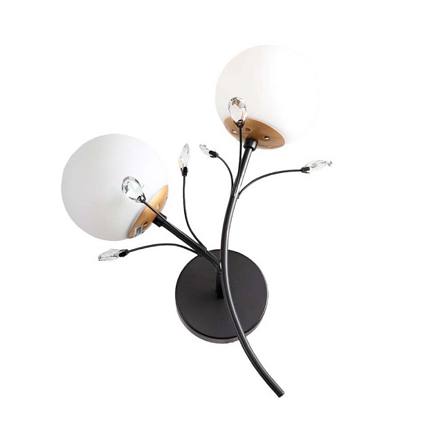 Бра ЭкономСвет 51638/2wBK+GD WT изображение 1 Бра ЭкономСвет 51638/2wBK+GD WT Фото № 1