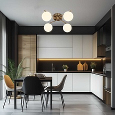 Потолочная светодиодная люстра Citilux Адам Смарт CL228A143 5