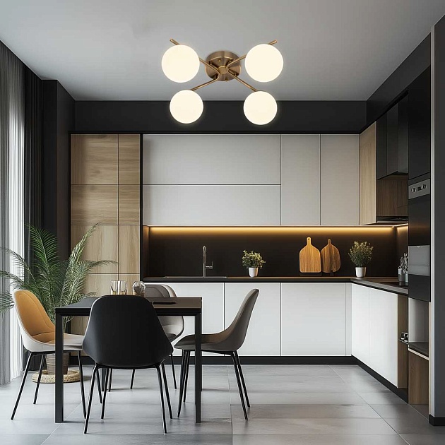 Потолочная светодиодная люстра Citilux Адам Смарт CL228A143 Фото № 6