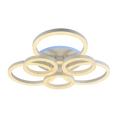 Потолочная светодиодная люстра Profit Light 5894/3+3A WHT 1