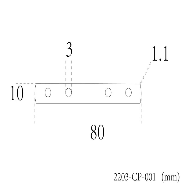 Коннектор Favourite Practica 2203-CP-001 Фото № 1