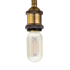 Лампа накаливания E27 60W 2600K прозрачная T4524C60 1