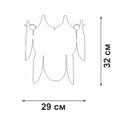 Бра Vitaluce V5813-8/1A 2