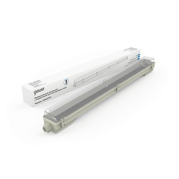 Потолочный светильник Gauss СПП-Т8-G13 Industry 909410160 Фото № 6