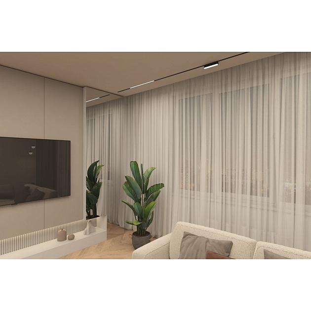 Трековый светодиодный светильник Denkirs Smart Linear DK8009-BK изображение 6 Трековый светодиодный светильник Denkirs Smart Linear DK8009-BK Фото № 6