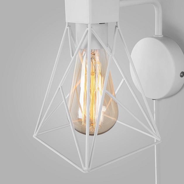 Бра Eurosvet Trappola 70107/1 белый изображение 2 Бра Eurosvet Trappola 70107/1 белый Фото № 2