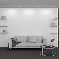 Трековый светодиодный светильник Maytoni Technical Basis TR030-2-30W2.7K-B 2