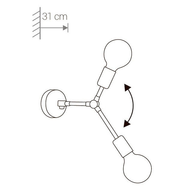 Бра Nowodvorski Twig 9141 фото 2