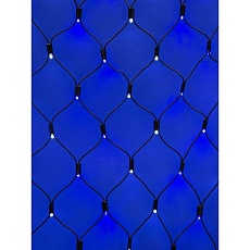 Уличная светодиодная гирлянда Uniel сетка 220V бело-синий ULD-N2015-288/SBK White-Blue IP67 UL-00005485