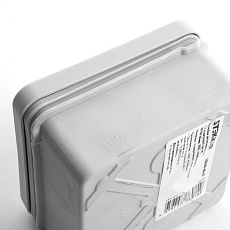 Коробка разветвительная 2х компонентная HF EBX40-48-67, 80*80*40мм, 8 вводов, IP67, серая (GE42435) 49197 2