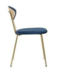 Кухонный стул Stool Group Ники синий 139014 BLUE FUT-40 3