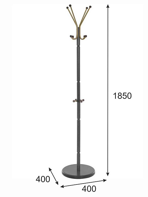 Напольная вешалка Мебелик В 33Н 000210 изображение 3 Напольная вешалка Мебелик В 33Н 000210 Фото № 3