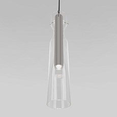 Подвесной светодиодный светильник Eurosvet Swan 50253/1 Led графит 2