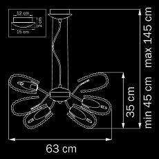 Подвесная люстра Lightstar Ciambo 820110 1