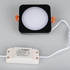Встраиваемый светодиодный светильник Arlight LTD-96x96SOL-BK-10W Day White 022008 3