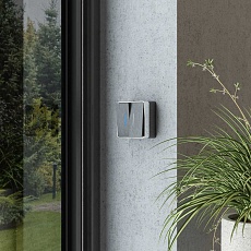 Выключатель двухклавишный с подсветкой Werkel Gallant графит рифленый W5020104 4690389164194 1