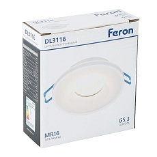 Встраиваемый светильник Feron DL3116 51940 1