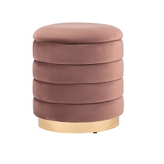 Пуф Stool Group Франсис велюр пыльно-розовый vd-fransis-b15