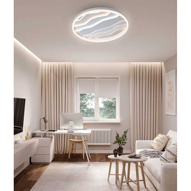 Потолочный cветильник LED4U L1055-500 WH Фото № 2
