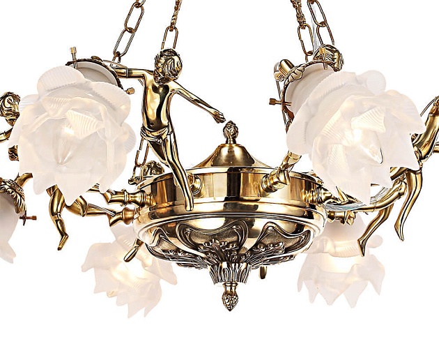 Подвесная люстра Lumien Hall Эльза H17050/8COP Фото № 6