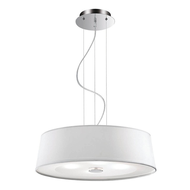 Подвесной светильник Ideal Lux Hilton SP4 Round Bianco 075501 фото 