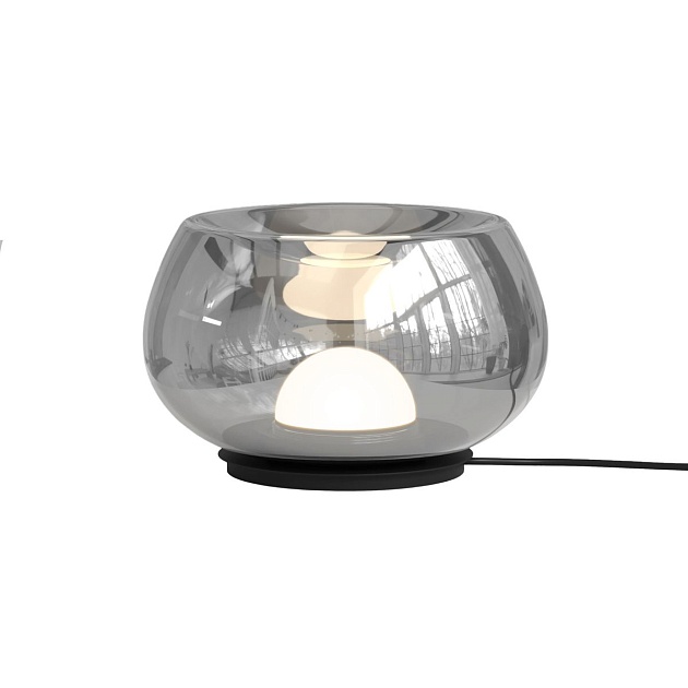 Настольная светодиодная лампа Denkirs Floa DK6747-BK+SM изображение 2 Настольная светодиодная лампа Denkirs Floa DK6747-BK+SM Фото № 2