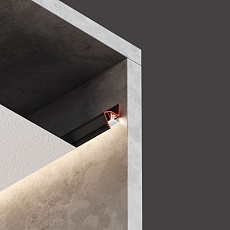 Стеновой парящий профиль Flexy для натяжных потолков 8406 FLY 02 9005 2