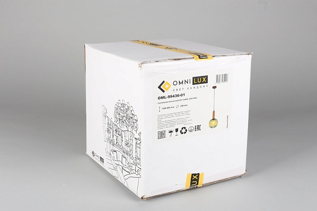 Подвесной светильник Omnilux Triscina OML-99436-01 изображение 3 Подвесной светильник Omnilux Triscina OML-99436-01 Фото № 3