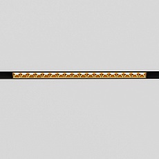 Трековый светодиодный светильник Elektrostandard Slim Magnetic Artas 85104/01 черный/золото a064530 1