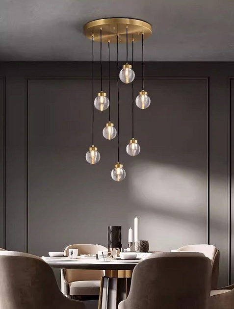 Подвесная люстра Romatti Kobo Mascota L6330-7 Фото № 5