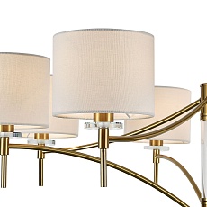 Подвесная люстра Indigo Boheme 13031/8P Brass V000526 2