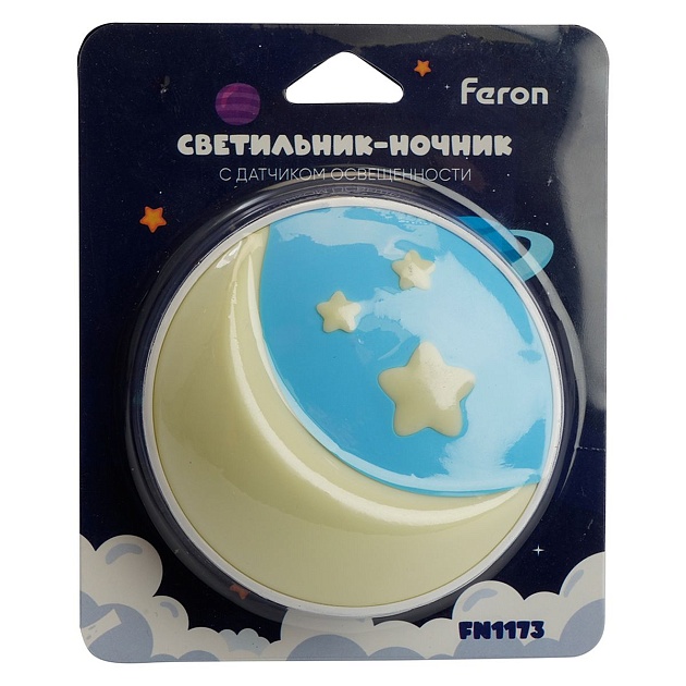 Светильник ночник Feron FN1173 52062 изображение 2 Светильник ночник Feron FN1173 52062 Фото № 2