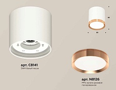 Комплект накладного светильника Ambrella light Techno Spot XS (C8141, N8126) XS8141005 2