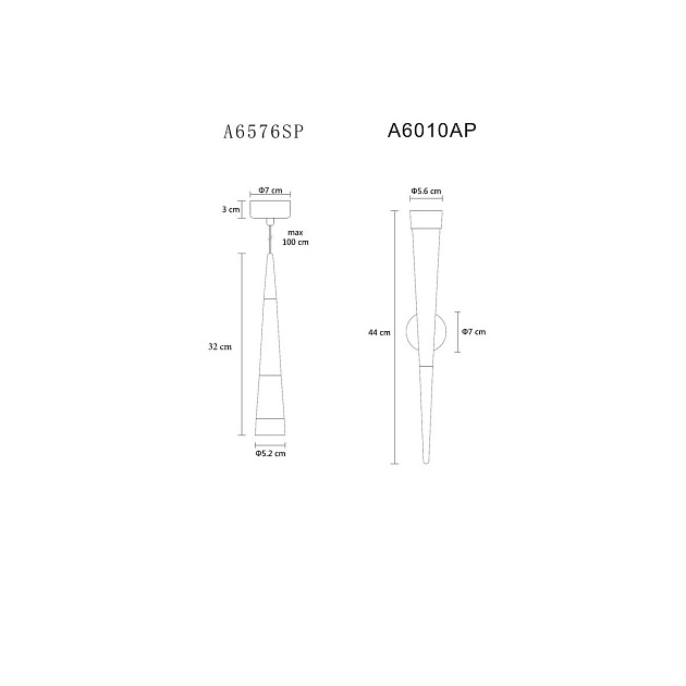 Бра Arte Lamp Sabik A6010AP-1CC Фото № 2