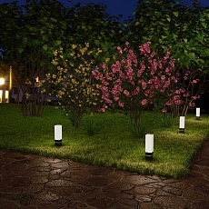 Уличный светодиодный светильник Elektrostandard 1536 Techno Led чёрный a052858 3