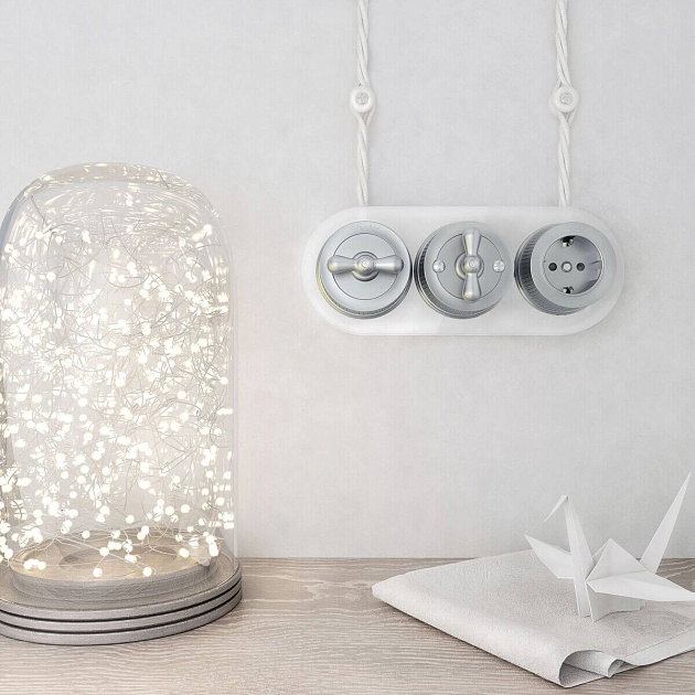 Рамка Werkel на 3 поста Favorit Runda белый W0035101 4690389166471 изображение 3 Рамка Werkel на 3 поста Favorit Runda белый W0035101 4690389166471 Фото № 3