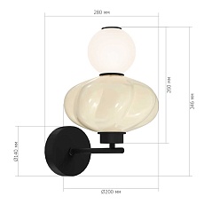 Бра ST Luce Флорентини SL6134.411.01 5