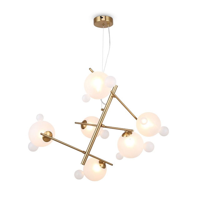 Подвесная люстра Freya Flaty FR5374PL-06BS Фото № 1