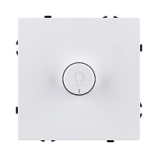 Светорегулятор для светодиодных ламп 200W, белый глянцевый Kollinger Eclipse EC-023WG